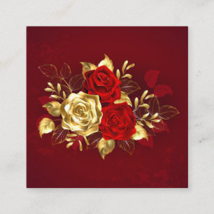 Three Jewellery Roses Discount Card
