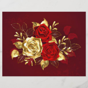 Three Jewellery Roses Flyer