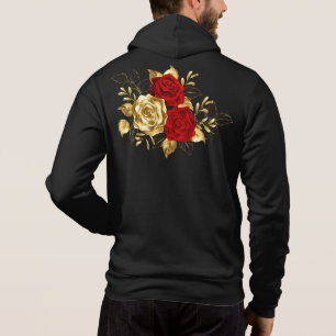 Three Jewellery Roses Hoodie