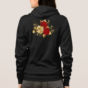 Three Jewellery Roses Hoodie