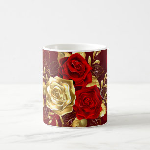 Three Jewellery Roses Magic Mug