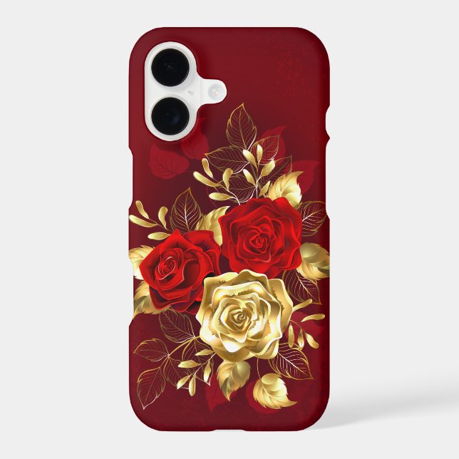Three Jewellery Roses Samsung Galaxy Case (Back)