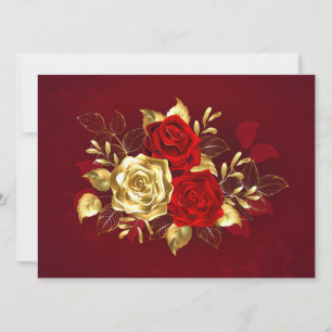 Three Jewellery Roses Save The Date
