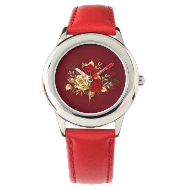 Three Jewellery Roses Watch (Front)