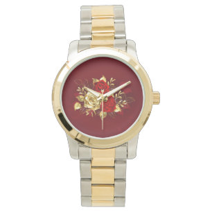 Three Jewellery Roses Watch