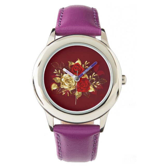Three Jewellery Roses Watch (Front)