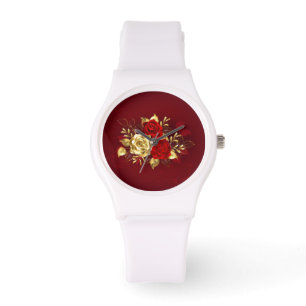 Three Jewellery Roses Watch
