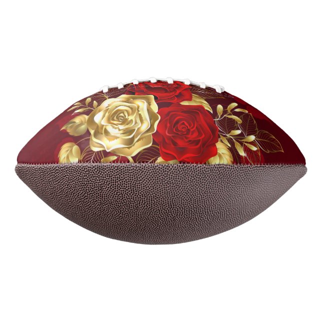 Three Jewelry Roses American Football (Rotated 270)