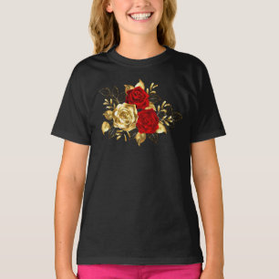 Three Jewelry Roses T-Shirt