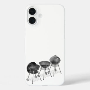 Three kettle charcoal grills iPhone 16 plus case