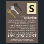Three Keys & Logo, Locksmith Advertising Flyer<br><div class="desc">Three Keys & Logo,  Locksmith Advertising Flyers By The Business Card Store.</div>
