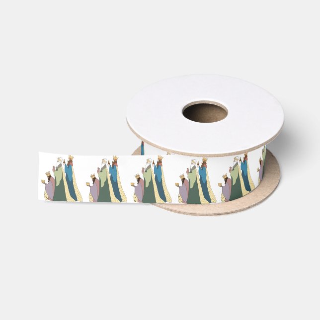 THREE KING GIFT RIBBON SATIN RIBBON (Spool)