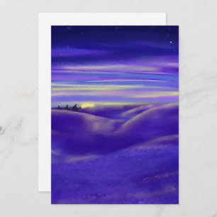 Three Kings beautiful watercolor Personalised Holiday Card