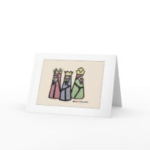 Three Kings Christmas Card