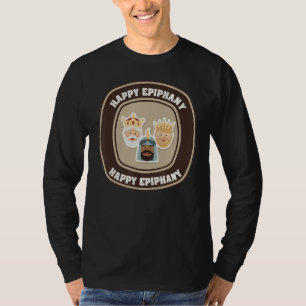 Three Kings Day Happy Epiphany Feliz Dia De Reyes T-Shirt