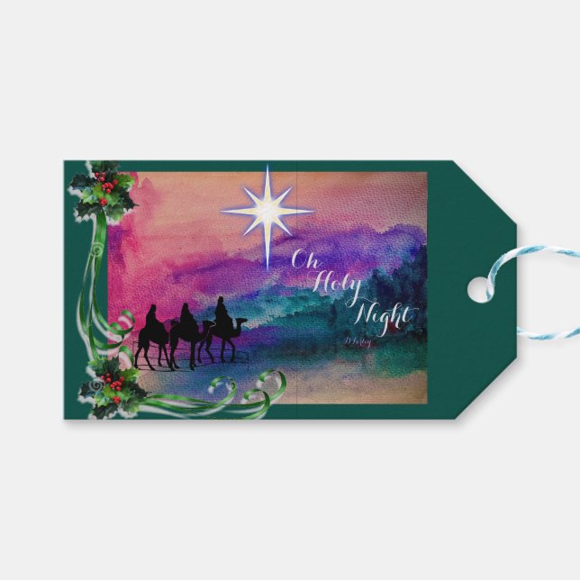 Three Kings Gift Tags (Front (Horizontal))