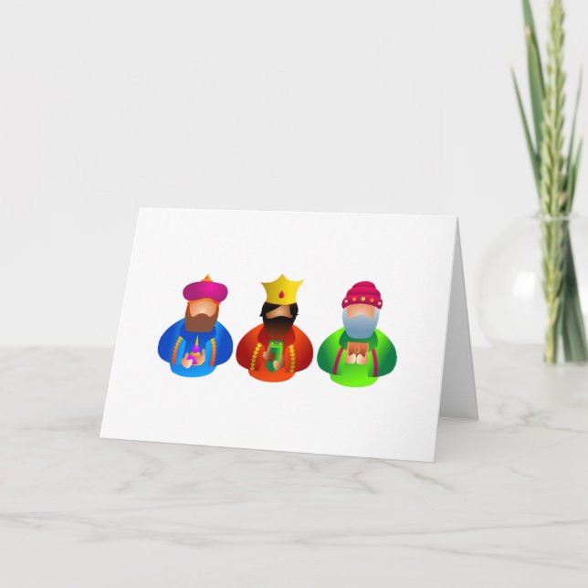 Three Kings Holiday Card (Front)
