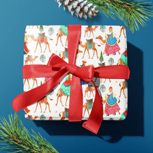 Three Kings   Holiday   Glossy Wrapping Paper