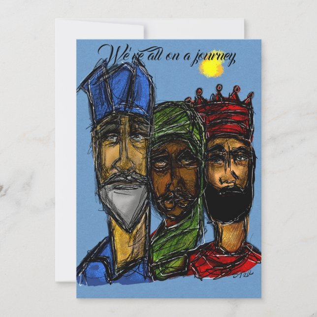 Three Kings Invitation (Front)