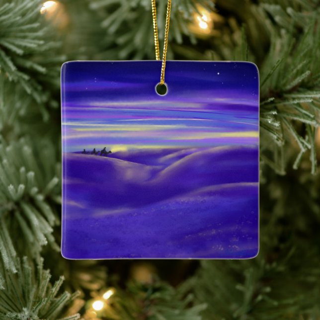 Three Kings Personalised Ceramic Ornament (Tree)