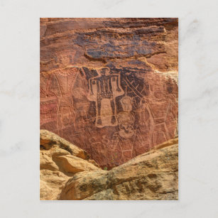 Three Kings Petroglyph - Mcconkie Ranch - Utah Postcard
