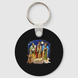 Three Kings Shirt Nativity Scene Shirt Christmas S Key Ring