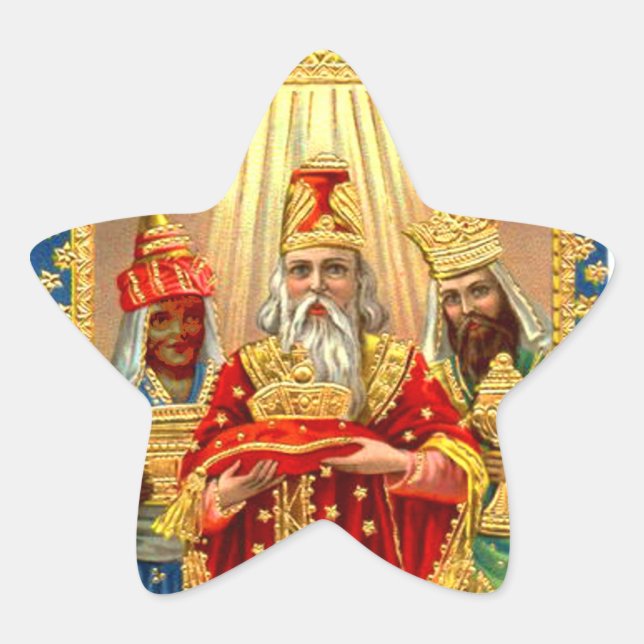 THREE KINGS STAR STICKER (Front)