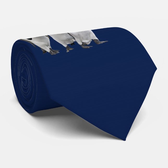 Three Kings Tie Double Sided (Navy) (Rolled)