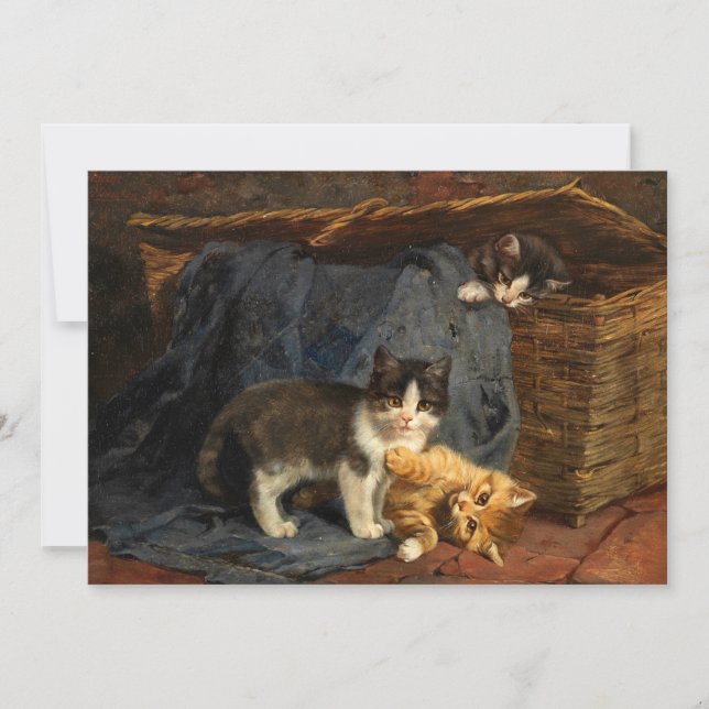 Three Kittens | Julius Adam the Younger (Front)
