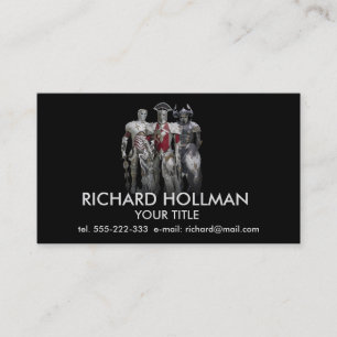 Three knights business card