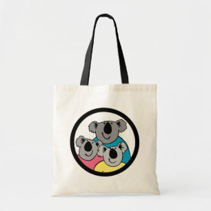 Three Koala Bears Tote Bag