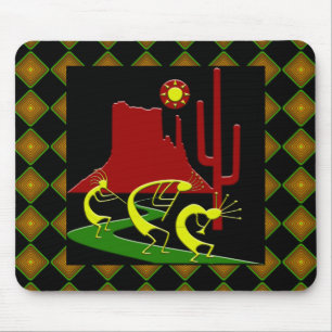 Three Kokopellis on the Koad Mouse Mat
