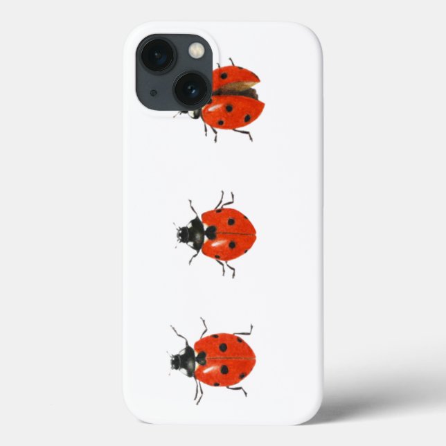 Three ladybirds 2013 Case-Mate iPhone case (Back)