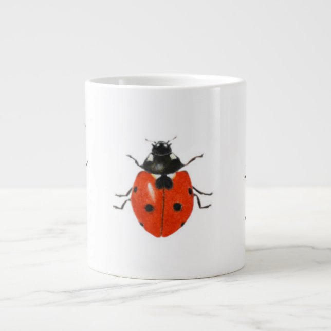 Three ladybirds 2013 large coffee mug (Front)