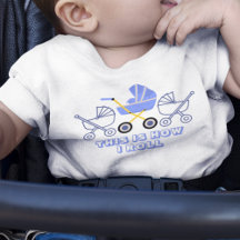 Three Lavender Strollers