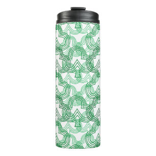 Three-Leaf Clovers Thermal Tumbler