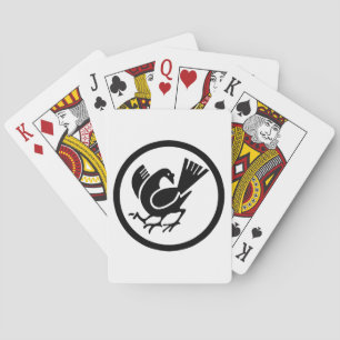 Three Legged Crow Playing Cards