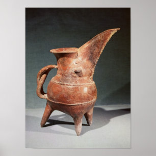 Three-legged 'Kuei' jug, from Weifang, Poster