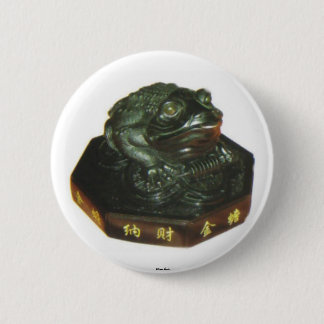 Three Legged Toad -Money Frog- Button