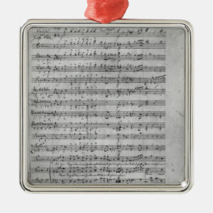 Three Lieder Metal Tree Decoration