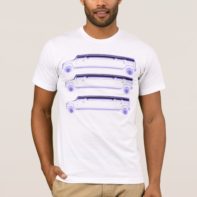 three limo hummers T-Shirt (Front)