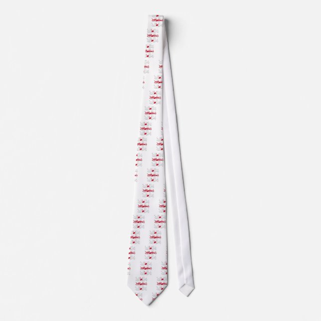 Three Lions St George's Cross Tie (Front)