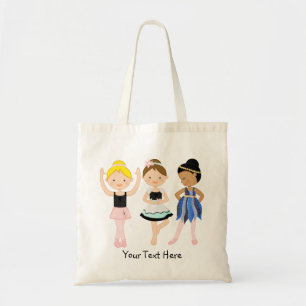 Three Little Ballerinas Tote Bag
