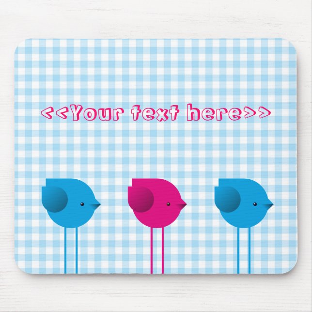 Three little birds mouse mat (Front)