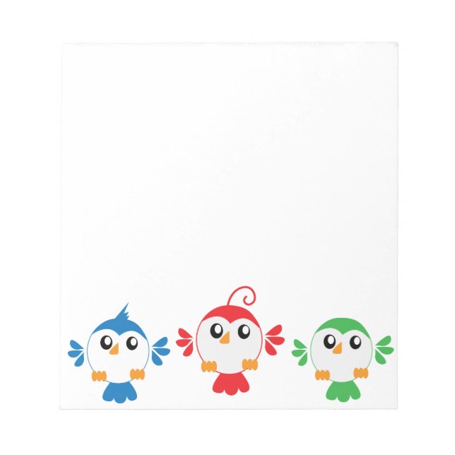 Three Little Birds Notepad (Front)