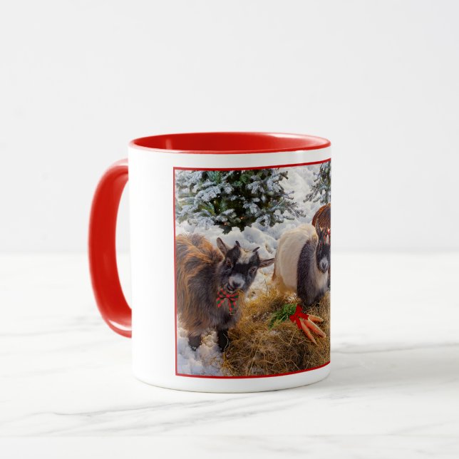 "Three Little Goats" Mug (Front Left)