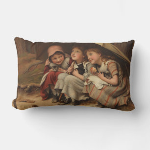 Three Little Kittens (by Joseph Clark) Lumbar Cushion