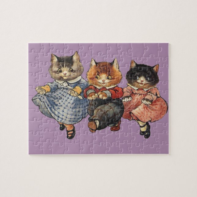 Three Little Kittens Jigsaw Puzzle (Horizontal)