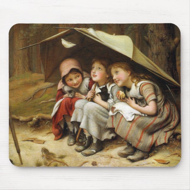 Three Little Kittens Mouse Mat (Front)