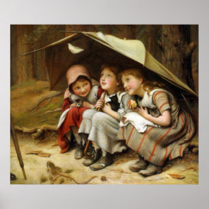 Three Little Kittens Poster